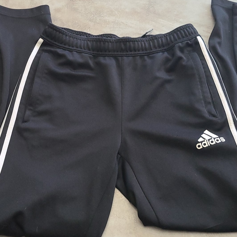 COPY - Adidas climacool joggers YL, black zipper ankle